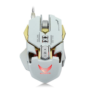 ZERODATE 3200 DPI USB Wired Competitive Gaming Mouse 7 Programmable Buttons Mechanical Macro Definition Programming Game Mice - coolelectronicstore.com