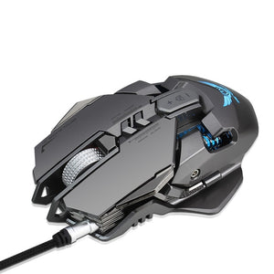 ZERODATE 3200 DPI USB Wired Competitive Gaming Mouse 7 Programmable Buttons Mechanical Macro Definition Programming Game Mice - coolelectronicstore.com