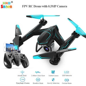 Snaen RC Drone Helicopter with HD Camera 2.4Ghz 6 Axis Gyro 4 Channels Remote Control Quadcopter Kits Easy to Fly for Beginners - coolelectronicstore.com
