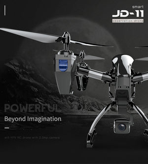 Selfie Drone With Camera HD 2MP Long Flying 2.4G WiFi FPV Remote Control Quadcopter Aircraft 6-Axis Drone RC Helicopter - coolelectronicstore.com