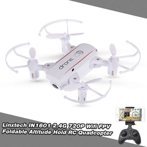 Linxtech IN1601 480P 720P Mini RC Drone with Camera - coolelectronicstore.com