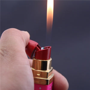 New Style Lighters Creative Lipstick Shape Butane Gas Lighter-Random Color NO GAS - coolelectronicstore.com