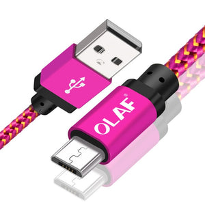 Micro USB Cable 1m 2m 3m Fast Charge USB Data Cable for Samsung S6 S7 Xiaomi 4X LG Tablet Android Mobile Phone USB Charging - coolelectronicstore.com