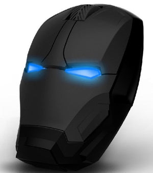 Iron Man Mouse Wireless Mouse Gaming Mouse Gamer Computer Mice Button Silent Click - coolelectronicstore.com