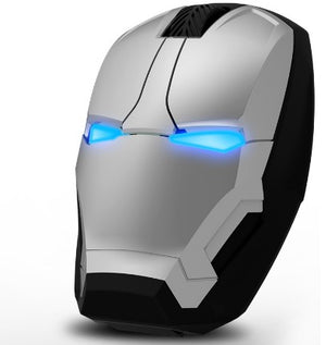 Iron Man Mouse Wireless Mouse Gaming Mouse Gamer Computer Mice Button Silent Click - coolelectronicstore.com