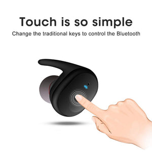 Bluetooth 5.0 Earphones Wireless Earbuds Mini Bluetooth Waterproof Earphones With Mic Charging Box Stereo Earbuds - coolelectronicstore.com
