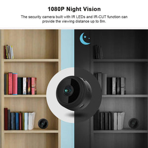 Home Security Wifi IP Camera 1080P HD Wireless Mini CCTV Camera Night Vision Video Surveillance Cam APP Control For Baby Monitor - coolelectronicstore.com