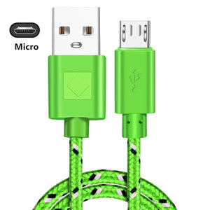 Micro USB Cable Data Sync USB Charger Cable For Samsung HTC Huawei Xiaomi Android Phone Fast Charging Cables - coolelectronicstore.com