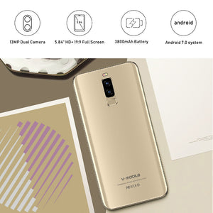 S9 Mobile Phone Android 7.0 5.84" 19:9 Screen 2GB +16GB 13MP Camera 3800mAh celular Smartphone Unlocked Cell Phone - coolelectronicstore.com