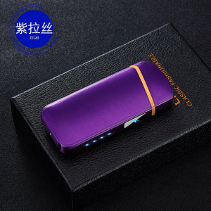 Double Arc Touch Induction Lighter Plasma USB Charging Windproof Flameless Lighters Electronic Cigar Cigarette Lighter Pulsed - coolelectronicstore.com